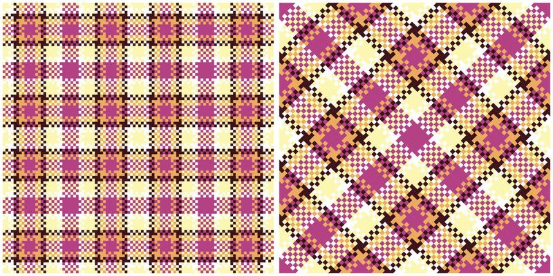 Plaid Pattern Seamless. Abstract Check Plaid Pattern Seamless. Tartan Illustration Set for Scarf, Blanket, Other Modern Spring Summer Autumn Winter Holiday Fabric Print.