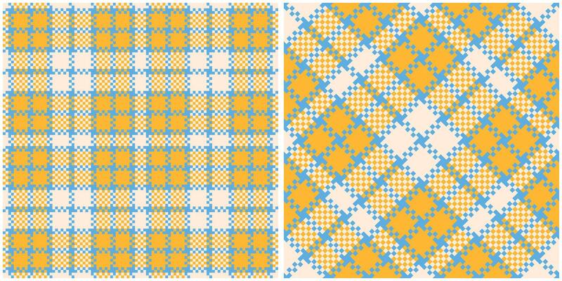 Plaid Patterns Seamless. Checkerboard Pattern Traditional Scottish Woven Fabric. Lumberjack Shirt Flannel Textile. Pattern Tile Swatch Included.