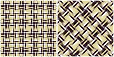 Plaid Patterns Seamless. Scottish Tartan Pattern Template for Design Ornament. Seamless Fabric Texture. vector