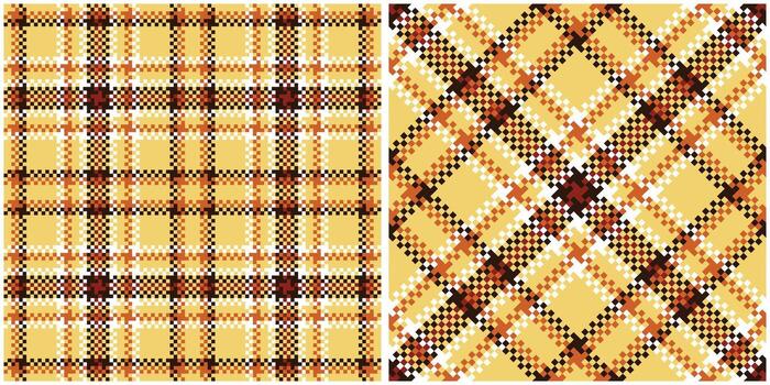 escocés tartán modelo. tartán patrones sin costura modelo para diseño ornamento. sin costura tela textura. vector