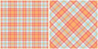 Scottish Tartan Pattern. Checkerboard Pattern Template for Design Ornament. Seamless Fabric Texture. vector