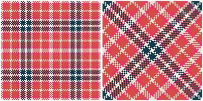 Scottish Tartan Pattern. Classic Scottish Tartan Design. Traditional Scottish Woven Fabric. Lumberjack Shirt Flannel Textile. Pattern Tile Swatch Included. vector
