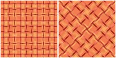 Scottish Tartan Seamless Pattern. Plaid Pattern Seamless Traditional Scottish Woven Fabric. Lumberjack Shirt Flannel Textile. Pattern Tile Swatch Included. vector