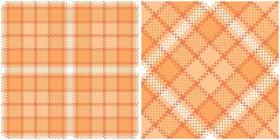 Scottish Tartan Pattern. Abstract Check Plaid Pattern Flannel Shirt Tartan Patterns. Trendy Tiles for Wallpapers. vector