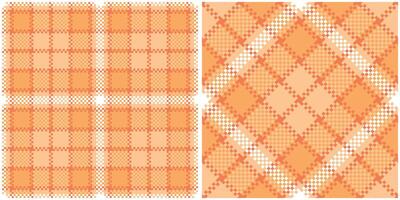 Scottish Tartan Pattern. Abstract Check Plaid Pattern Flannel Shirt Tartan Patterns. Trendy Tiles for Wallpapers. vector