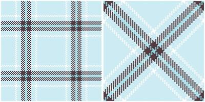 Scottish Tartan Seamless Pattern. Checkerboard Pattern Traditional Scottish Woven Fabric. Lumberjack Shirt Flannel Textile. Pattern Tile Swatch Included. vector