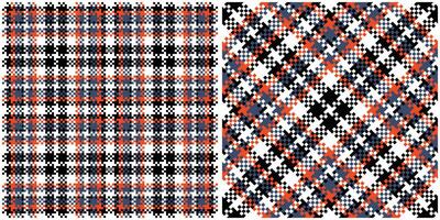 Scottish Tartan Seamless Pattern. Plaid Patterns Seamless Seamless Tartan Illustration Set for Scarf, Blanket, Other Modern Spring Summer Autumn Winter Holiday Fabric Print. vector