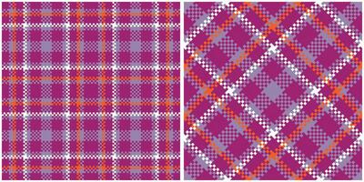 Scottish Tartan Seamless Pattern. Tartan Seamless Pattern Template for Design Ornament. Seamless Fabric Texture. vector