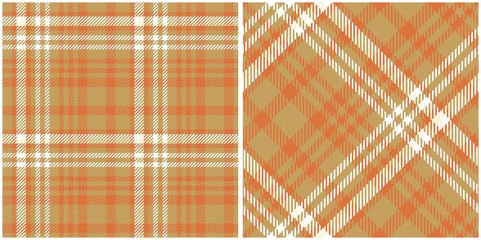 Plaid Pattern Seamless. Scottish Tartan Pattern Template for Design Ornament. Seamless Fabric Texture. vector