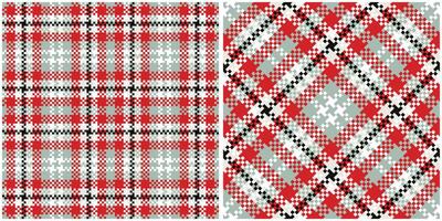 Scottish Tartan Seamless Pattern. Gingham Patterns Flannel Shirt Tartan Patterns. Trendy Tiles for Wallpapers. vector
