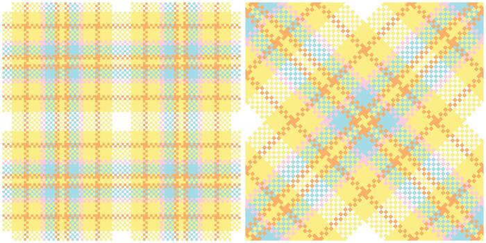 escocés tartán sin costura modelo. tradicional escocés a cuadros antecedentes. modelo para diseño ornamento. sin costura tela textura. vector