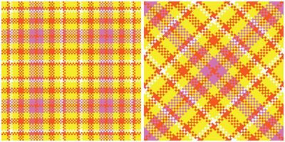 Scottish Tartan Seamless Pattern. Classic Scottish Tartan Design. Template for Design Ornament. Seamless Fabric Texture. vector