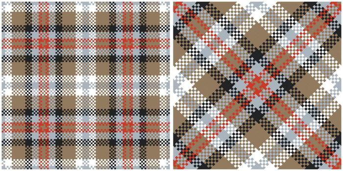 tartán tartán sin costura modelo. tartán sin costura modelo. modelo para diseño ornamento. sin costura tela textura. vector