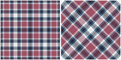 Tartan Plaid Seamless Pattern. Classic Scottish Tartan Design. Template for Design Ornament. Seamless Fabric Texture. vector