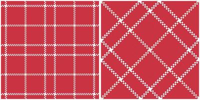 Classic Scottish Tartan Design. Checker Pattern. Traditional Scottish Woven Fabric. Lumberjack Shirt Flannel Textile. Pattern Tile Swatch Included. vector
