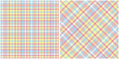 Plaid Pattern Seamless. Scottish Plaid, Template for Design Ornament. Seamless Fabric Texture. vector