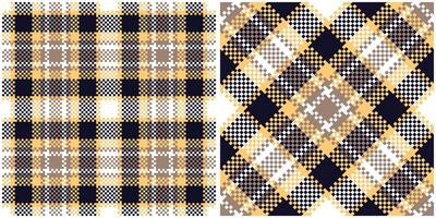 Classic Scottish Tartan Design. Tartan Seamless Pattern. Template for Design Ornament. Seamless Fabric Texture. vector