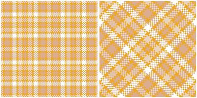 Classic Scottish Tartan Design. Abstract Check Plaid Pattern. Traditional Scottish Woven Fabric. Lumberjack Shirt Flannel Textile. Pattern Tile Swatch Included. vector