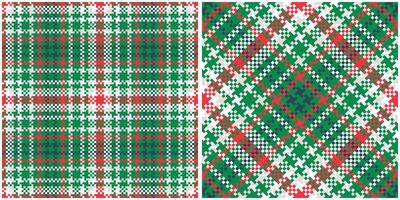 Tartan Plaid Seamless Pattern. Checkerboard Pattern. Template for Design Ornament. Seamless Fabric Texture. Illustration vector