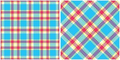 Tartan Plaid Seamless Pattern. Scottish Plaid, Template for Design Ornament. Seamless Fabric Texture. Illustration vector