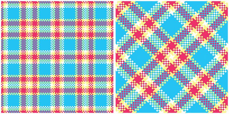Tartan Plaid Seamless Pattern. Scottish Plaid, Template for Design Ornament. Seamless Fabric Texture. Illustration