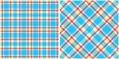 Tartan Plaid Seamless Pattern. Traditional Scottish Checkered Background. Traditional Scottish Woven Fabric. Lumberjack Shirt Flannel Textile. Pattern Tile Swatch Included. vector