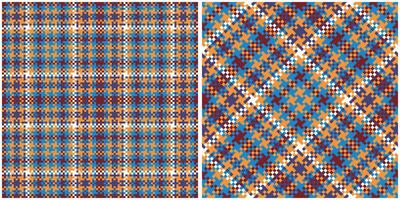 Tartan Plaid Seamless Pattern. Classic Scottish Tartan Design. Template for Design Ornament. Seamless Fabric Texture. Illustration vector