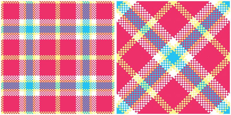 Tartan Plaid Seamless Pattern. Traditional Scottish Checkered Background. Seamless Tartan Illustration Set for Scarf, Blanket, Other Modern Spring Summer Autumn Winter Holiday Fabric Print.