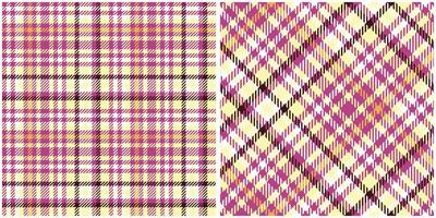 Plaid Pattern Seamless. Abstract Check Plaid Pattern Traditional Scottish Woven Fabric. Lumberjack Shirt Flannel Textile. Pattern Tile Swatch Included. vector