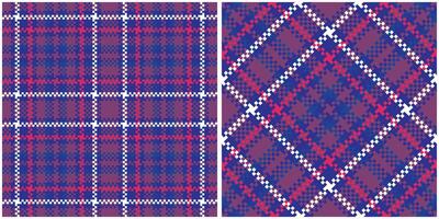 Scottish Tartan Plaid Seamless Pattern, Checkerboard Pattern. Traditional Scottish Woven Fabric. Lumberjack Shirt Flannel Textile. Pattern Tile Swatch Included. vector