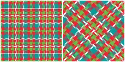 Scottish Tartan Plaid Seamless Pattern, Checker Pattern. Template for Design Ornament. Seamless Fabric Texture. Illustration vector