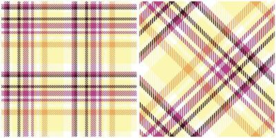 Plaid Pattern Seamless. Abstract Check Plaid Pattern Template for Design Ornament. Seamless Fabric Texture. vector