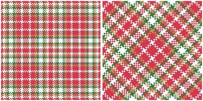 Scottish Tartan Plaid Seamless Pattern, Sweet Plaid Patterns Seamless. Traditional Scottish Woven Fabric. Lumberjack Shirt Flannel Textile. Pattern Tile Swatch Included. vector