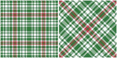 Scottish Tartan Plaid Seamless Pattern, Checker Pattern. Traditional Scottish Woven Fabric. Lumberjack Shirt Flannel Textile. Pattern Tile Swatch Included. vector
