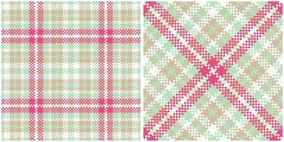 Scottish Tartan Plaid Seamless Pattern, Checkerboard Pattern. Template for Design Ornament. Seamless Fabric Texture. Illustration vector