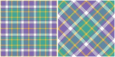 Tartan Pattern Seamless. Sweet Checker Pattern Traditional Scottish Woven Fabric. Lumberjack Shirt Flannel Textile. Pattern Tile Swatch Included. vector