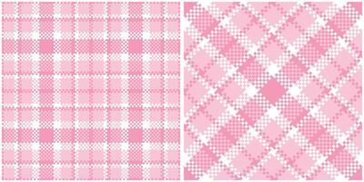 Tartan Pattern Seamless. Pastel Gingham Patterns Flannel Shirt Tartan Patterns. Trendy Tiles for Wallpapers. vector