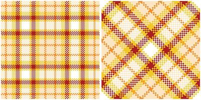 Tartan Pattern Seamless. Pastel Scottish Plaid, Flannel Shirt Tartan Patterns. Trendy Tiles for Wallpapers. vector