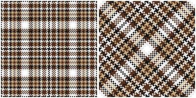 Plaids Pattern Seamless. Checkerboard Pattern Template for Design Ornament. Seamless Fabric Texture. vector