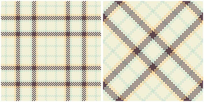 Plaids Pattern Seamless. Tartan Seamless Pattern Seamless Tartan Illustration Set for Scarf, Blanket, Other Modern Spring Summer Autumn Winter Holiday Fabric Print.