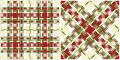 Plaids Pattern Seamless. Classic Plaid Tartan Template for Design Ornament. Seamless Fabric Texture. vector