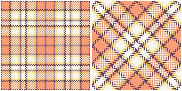 Plaids Pattern Seamless. Traditional Scottish Checkered Background. Template for Design Ornament. Seamless Fabric Texture. vector