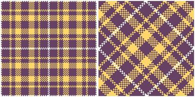 Plaids Pattern Seamless. Abstract Check Plaid Pattern Seamless. Tartan Illustration Set for Scarf, Blanket, Other Modern Spring Summer Autumn Winter Holiday Fabric Print. vector