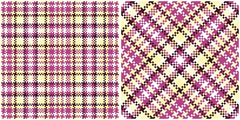 Plaid Pattern Seamless. Abstract Check Plaid Pattern Template for Design Ornament. Seamless Fabric Texture.