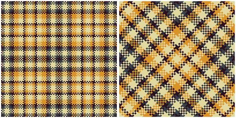 Plaid Patterns Seamless. Classic Plaid Tartan Traditional Scottish Woven Fabric. Lumberjack Shirt Flannel Textile. Pattern Tile Swatch Included.