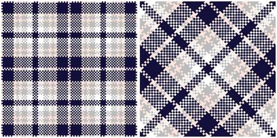 Plaid Patterns Seamless. Tartan Plaid Seamless Pattern. Traditional Scottish Woven Fabric. Lumberjack Shirt Flannel Textile. Pattern Tile Swatch Included. vector