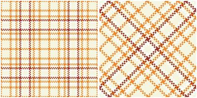 Scottish Tartan Pattern. Scottish Plaid, Traditional Scottish Woven Fabric. Lumberjack Shirt Flannel Textile. Pattern Tile Swatch Included. vector