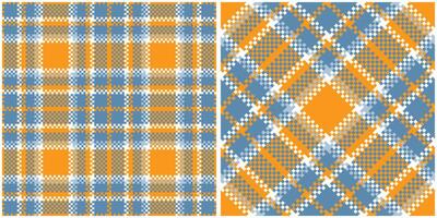 Tartan Plaid Seamless Pattern. Scottish Tartan Seamless Pattern. Template for Design Ornament. Seamless Fabric Texture. vector