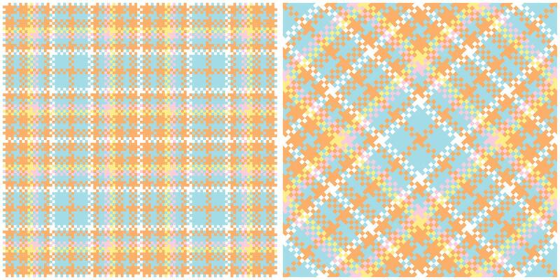 Scottish Tartan Seamless Pattern. Abstract Check Plaid Pattern Seamless Tartan Illustration Set for Scarf, Blanket, Other Modern Spring Summer Autumn Winter Holiday Fabric Print.