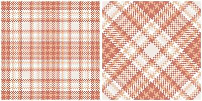 Classic Scottish Tartan Design. Plaids Pattern Seamless. Template for Design Ornament. Seamless Fabric Texture. vector